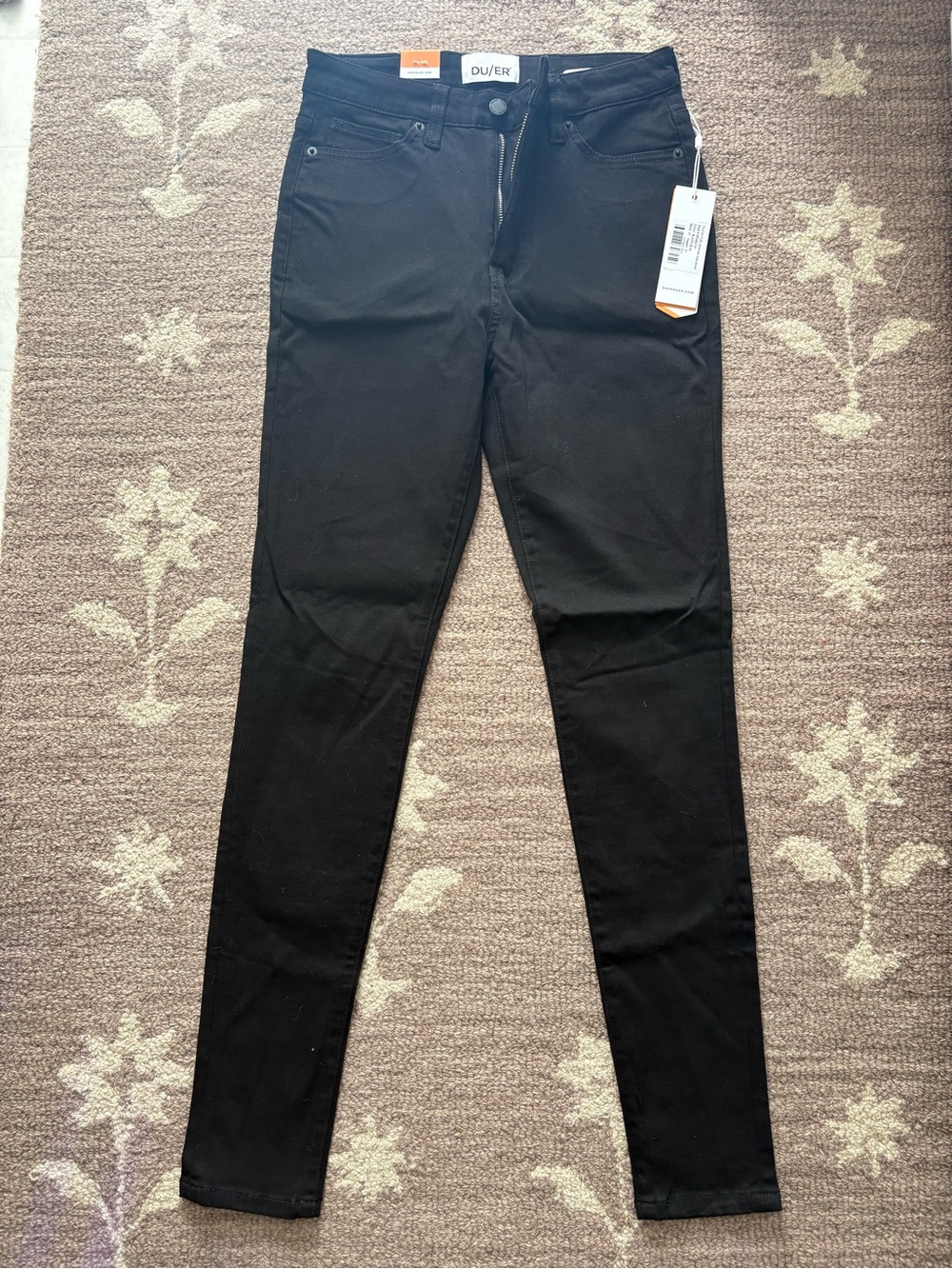 Women’s Duer Black High-Rise Skinny Jeans